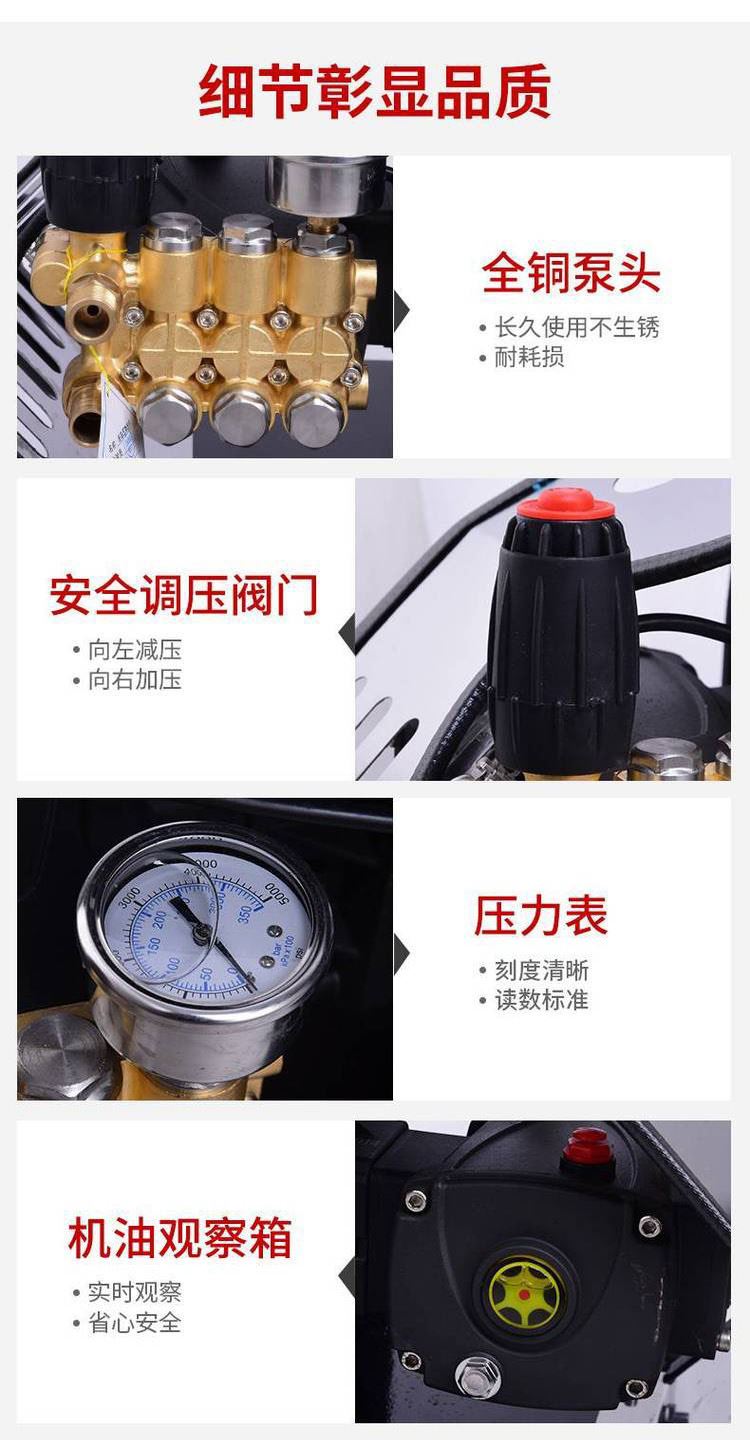 青州超高壓清洗機細節特點